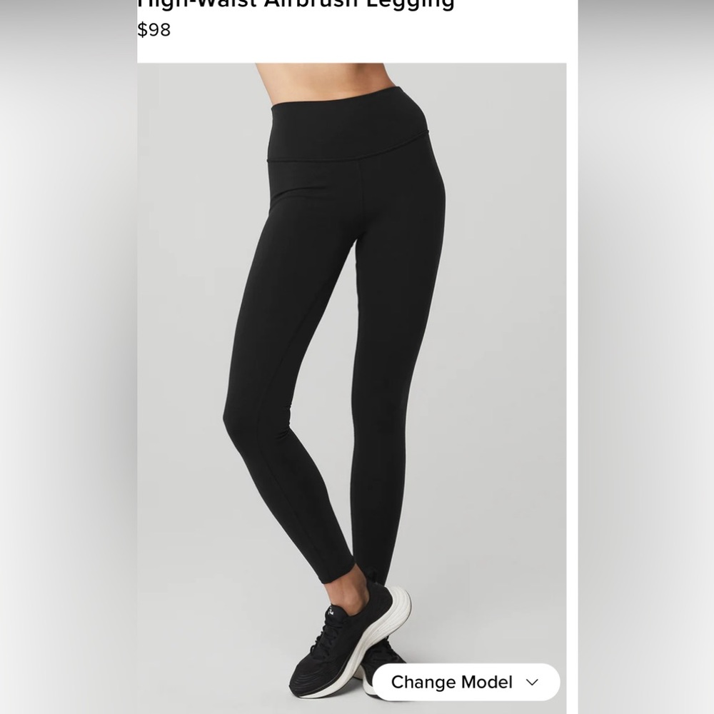 Alo Yoga all high-waist airbrush leggings (BRAND NEW)